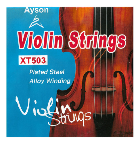 Set De Cuerdas Para Violin Marca Ayson 