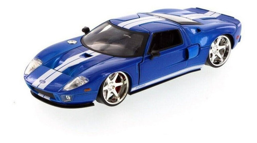 Miniatura Carro Ford Gt Velozes E Furiosos 1:24 Jada Toys