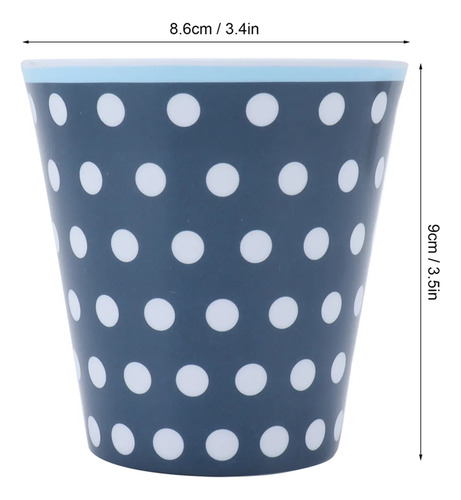 Compatible Vaso Único De Melamina Blue Dot