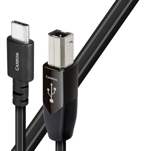 Audioquest Cable Usb B A C De Carbono - 2.46 Pies (2.5ft)