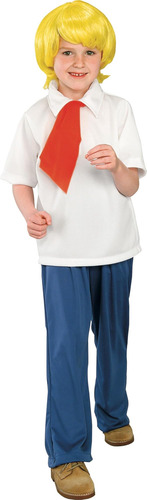 Disfraz De Rubies Childs Scooby Doo Fred, Como Se Muestra,
