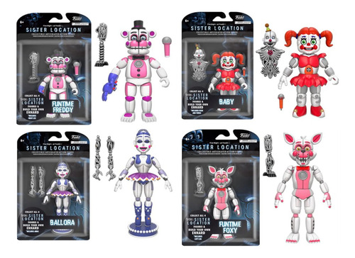 Funtime Foxy Sister Location Five Nights At Freddys Fnaf Fig
