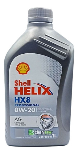 Aceite Sintetico Shell Helix 0w20 Hx8 Original Sellado