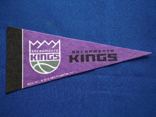 Mini Banderín Nba Basquetbol - Sacramento Kings - Rico