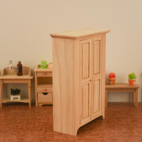 1:12 Casa De Muebles En Miniatura Armario Pequeña Sala De