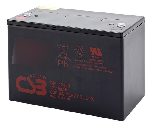 Batería Csb Gpl12880 12v 88ah