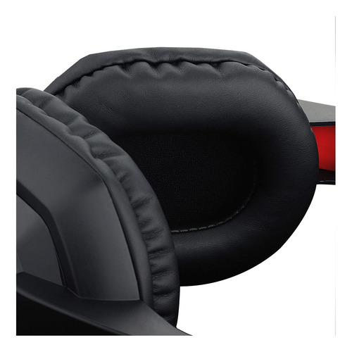 Imagen 6 de 6 de Auriculares gamer Redragon Ares H120 negro y rojo