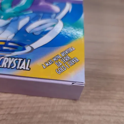 Cartucho Reprogramado Com Pokémon Crystal Em Pt-br