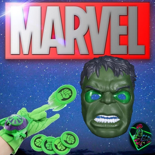Mascara Hulk + Lanzador