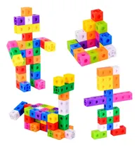 Comprar Bloques Cubos Ladrillos De Encastre Construcción Juego Niños