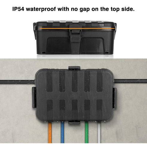Funda Impermeable Para Cable De Extensión Para Caja Eléctric