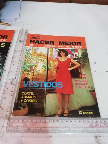 Revista Colección Cómo Hacer Mejor No 108 Vestidos