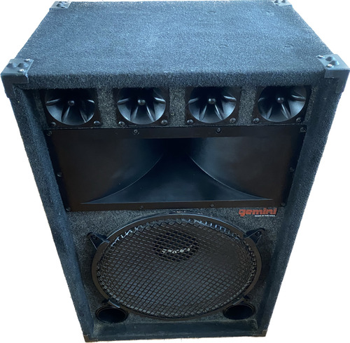 Caixa Acustica Passiva Gemini Gsm1545 Made Usa 350w Mostruar