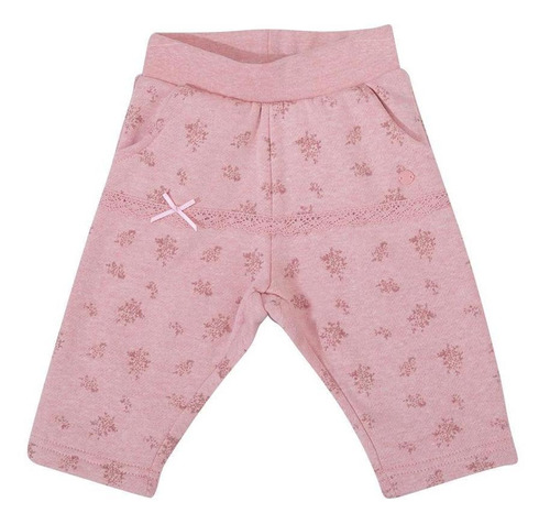 Pantalón De Buzo Bebé Niña Rosado Pillin (pvv515ros)