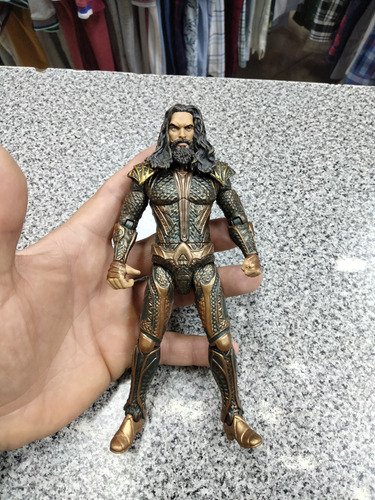 Dc Multiverse, Aquaman, Jason Momoa, Steppenwolf Wave!! (Usado)