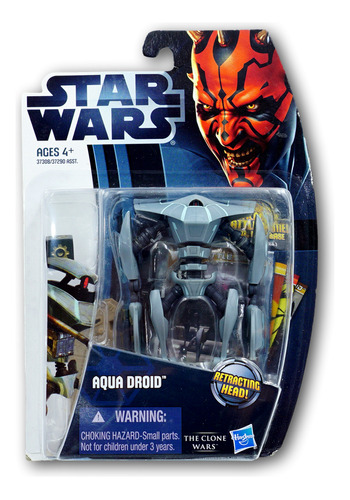 Star Wars Movie Heroes The Clone Wars Aqua Droid