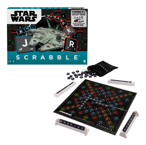 Juego De Mesa Scrabble Versión Star Wars, Mattel