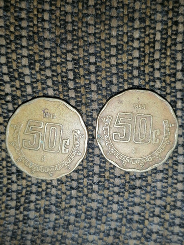 Monedas De 50c Con Error De Fecha De Acuñación (1893 6 1894)