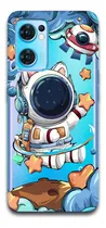 Comprar Funda Astronauta E Transparente Para Oppo Astronautas Para Oppo A79 5g