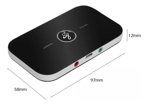 Imagen 5 de 10 de Transmisor Y Receptor De Audio 2 En 1 Bluetooth V4.0 Rt-b6