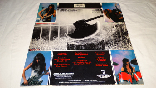 Savage Grace - After The Fall From Grace '1986 (restless Met (Usado)