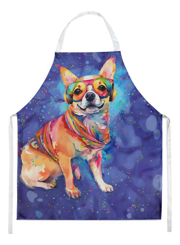 Dac2487apron Chihuahua Hippie Dawg Apron Cooking Kitchen Ser