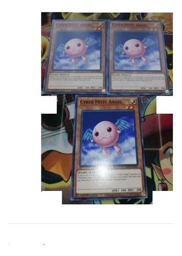 Combo Cyber Petit Angel X3 Yu-gi-oh! Original Konami