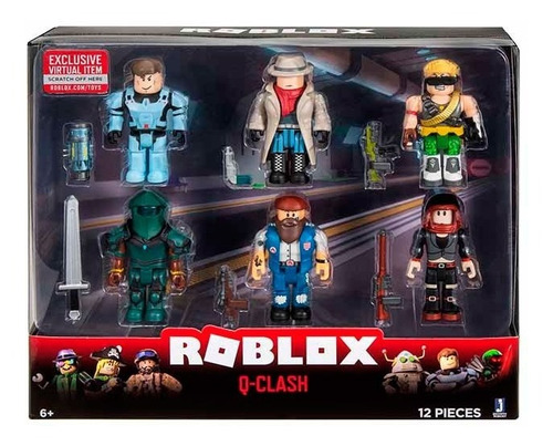 Roblox Set De 6 Figuras C/accesorios Y Código Virtual 10729