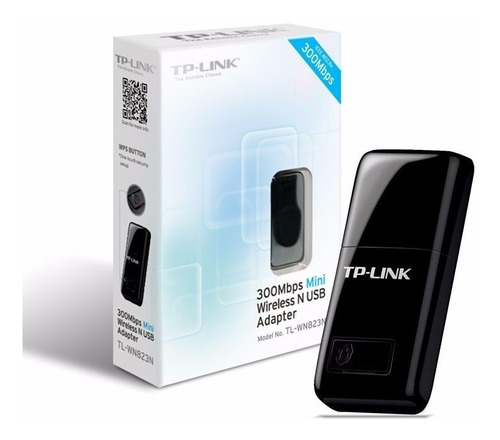 Mini Adaptador Tp-link Inalámbrico N 300mbp Usb Tl-wn823n 