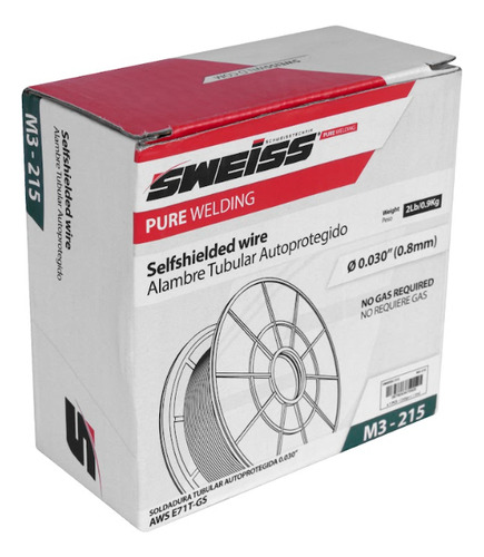 Soldadura Microalambre Flux Core 0.030 8mm 4 Rollos 1 Kilo