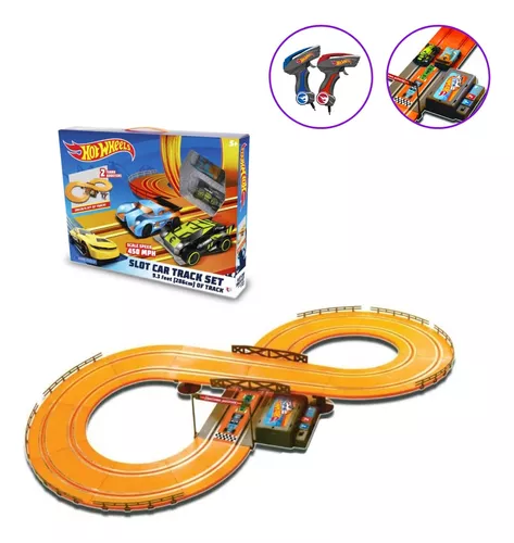 Pista Autorama Hot Wheels Slot Car Track Set Deluxe 2 Carros 632 Cm -  Multikids