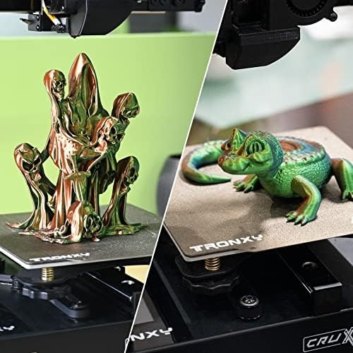 Tronxy Crux1 Impresora 3d Con Hoja Pei, Extrusora De Doble Y