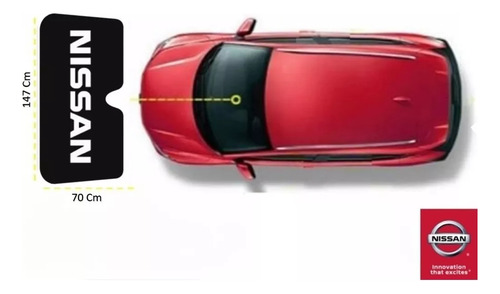 Cubresol Plegable Nissan Auto V-drive 2020