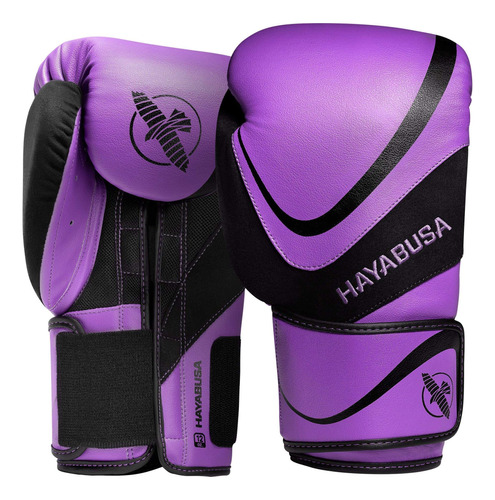 Guantes De Boxeo Hayabusa 16 Oz Púrpura/negro