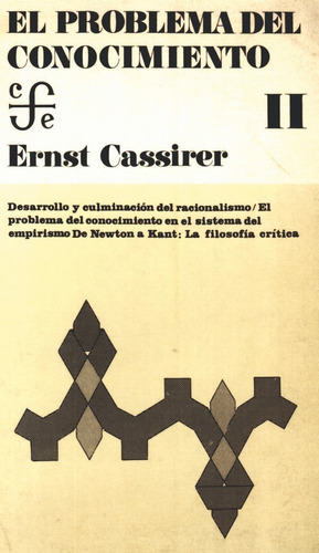 E. Cassirer - El Problema Del Conocimiento 2