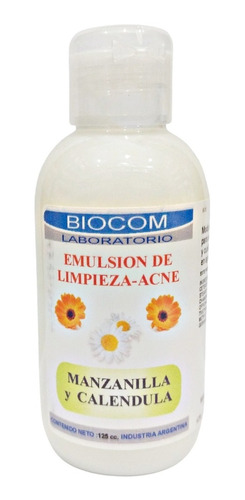 Emulsión Leche De Limpieza Facial Control Acné 125 Gr Biocom