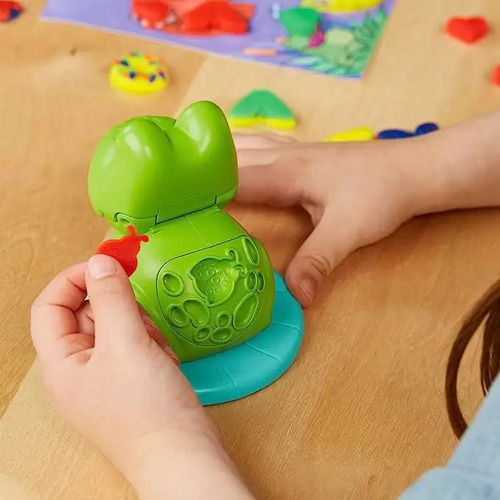 Play Doh Sapo Massinha Frog Um Dia Na Lagoa Hasbro Original