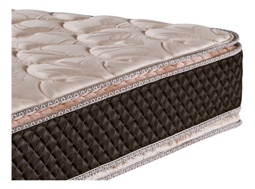 Imagen 2 de 7 de Colchon Cannon Exclusive 190x100 Con Doble Pillow Top