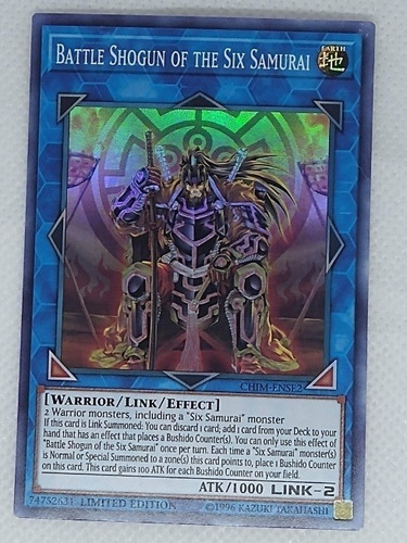 Battle Shogun Of The Six Samurai Link Yugioh