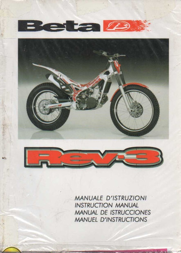 Manual De Instrucciones Moto Beta Rev 3 Motociclismo