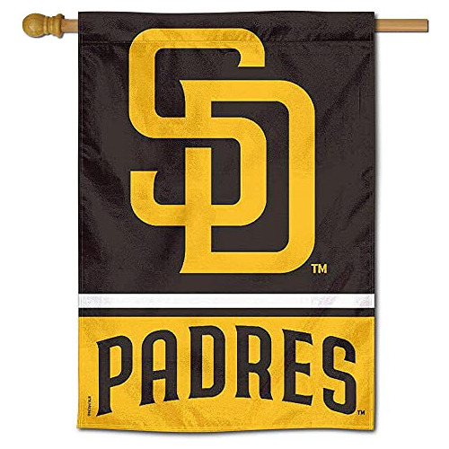 Banderín De San Diego Padres De Doble Cara Casa