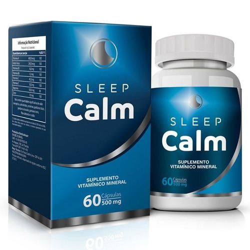Sleep Calm Para Insônia Calmante Natural Com Vitaminas