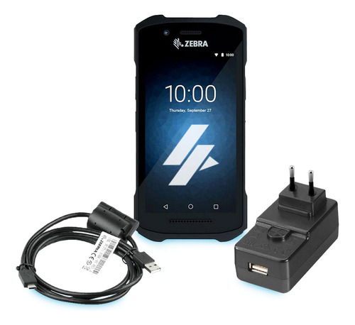 Kit Coletor Dados Zebra Tc21 Se4710 Fonte/cabo Usb (zbr02)