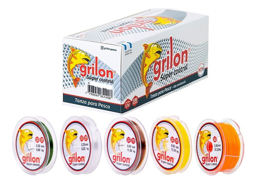 Tanza Nylon Pesca Grilon 0.70mm Caja X 600mts 26kg