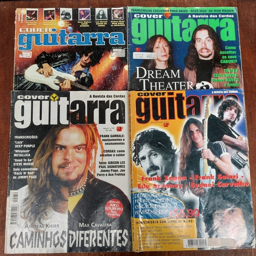 Imagem 4 de 7 de Lote 16 Revistas Antigas Cover Guitarra