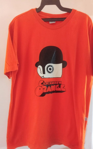 Camiseta Filme Laranja Mecânica (usada) Stanley Kubrick