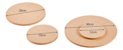 4 Peças De Roda De Oleiro, Morcegos, Painel Duro,