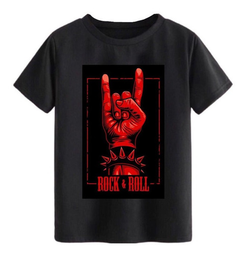 Playera Rock And Roll