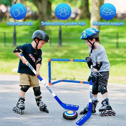 Kit De Hockey Sobre Hielo Para Niños, Fácil De Montar Y Entr