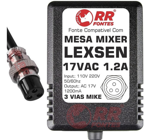 Fonte Mesa Lexsen M2442fx M802fx M1202fx M1642fx M802fx 17v